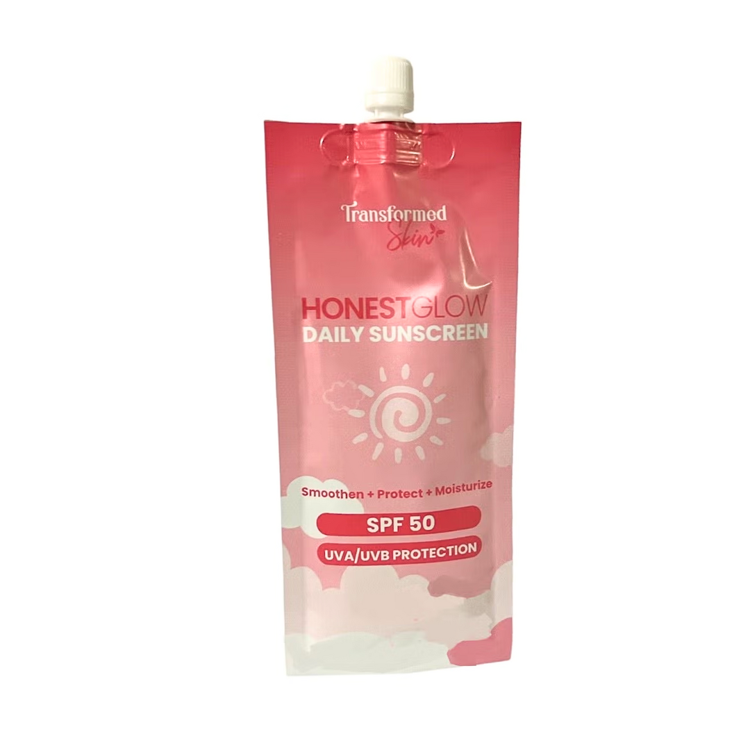 Transformed Honestglow Daily Sunscreen – SPF 50 UVA/UVB Protection for Glowing Skin – Buy in UAE Transformed Honestglow Daily Sunscreen – SPF 50 UVA/UVB Protection for Glowing Skin – Buy in UAE